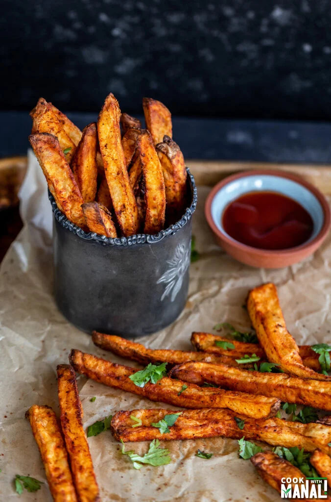 Desi Twist: Spicy Masala Fries