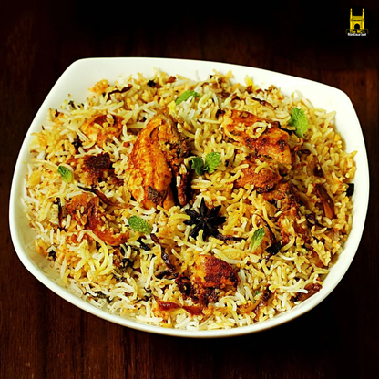 Hyderabadi Chicken Dum Biryani (Full Plate)