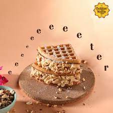 Nutty Almond Waffle